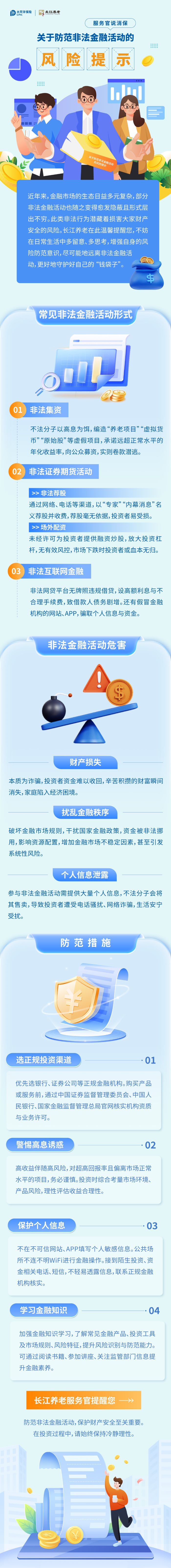 關于防范非法金融活動的風險提示