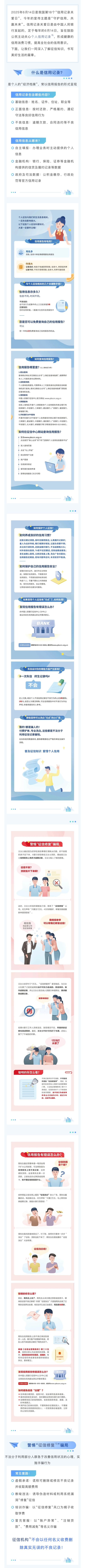 【守護信用，共贏未來】6·14信用記錄關愛日知識講堂
