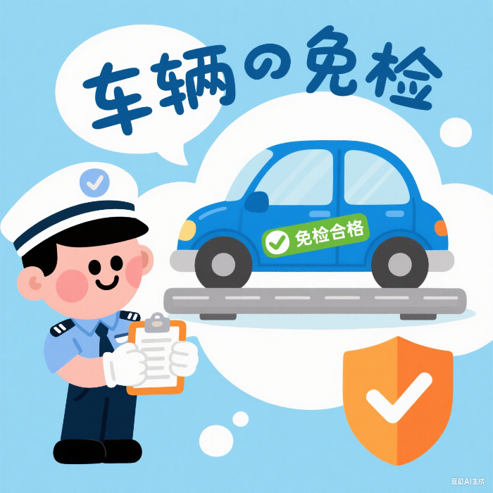 車輛免檢注意事項(xiàng)